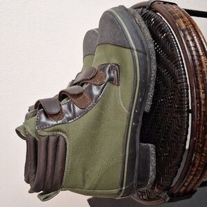 Cabela’s Felt Sole Steel Shank Fly Fishing Boots Men Size 13